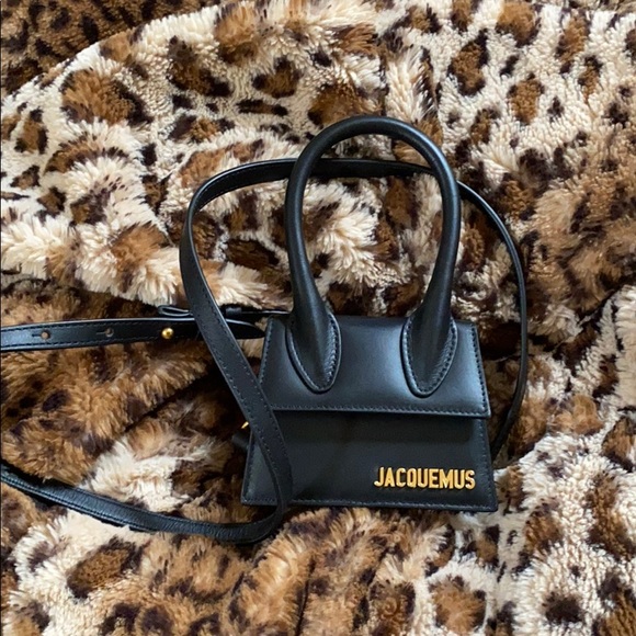 Jacquemus Handbags - jacquemus le chiquito black with gold hardware